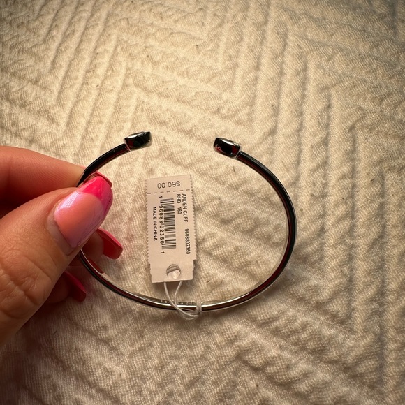 NWT Kendra Scott Arden cuff bracelet in silver - Picture 7 of 7